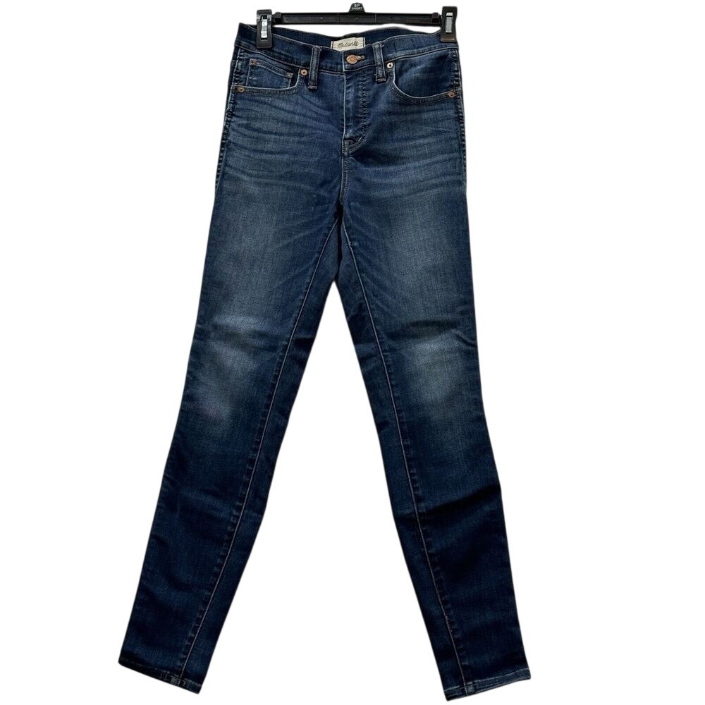 Madewell High Rise Skinny Jeans Womens 26 Dark Wash Stretch Capsule Minimalist